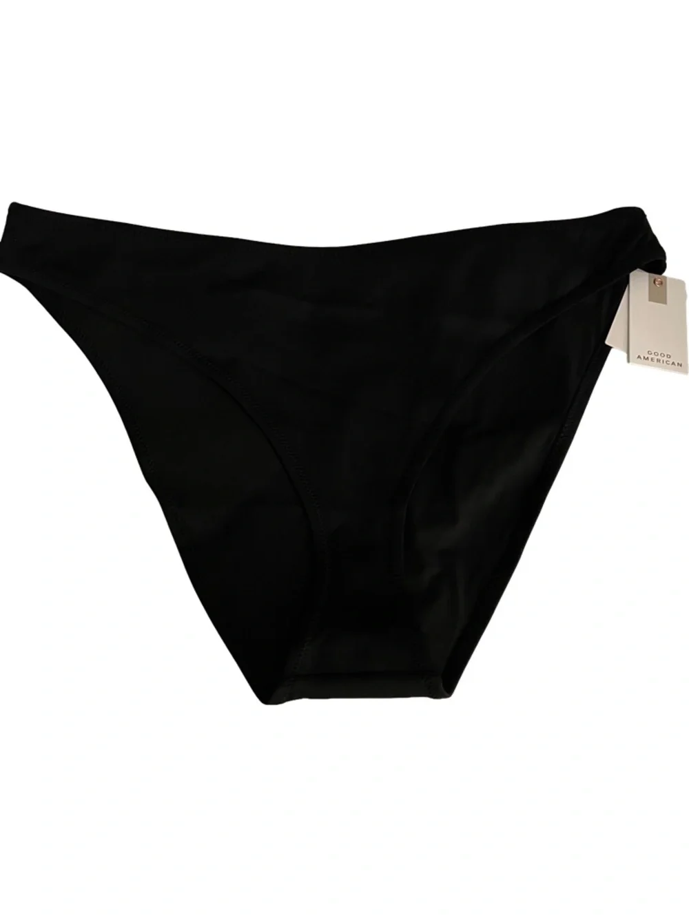 NWT Good American Compression Better Bikini Bottoms in Black Size 3XL